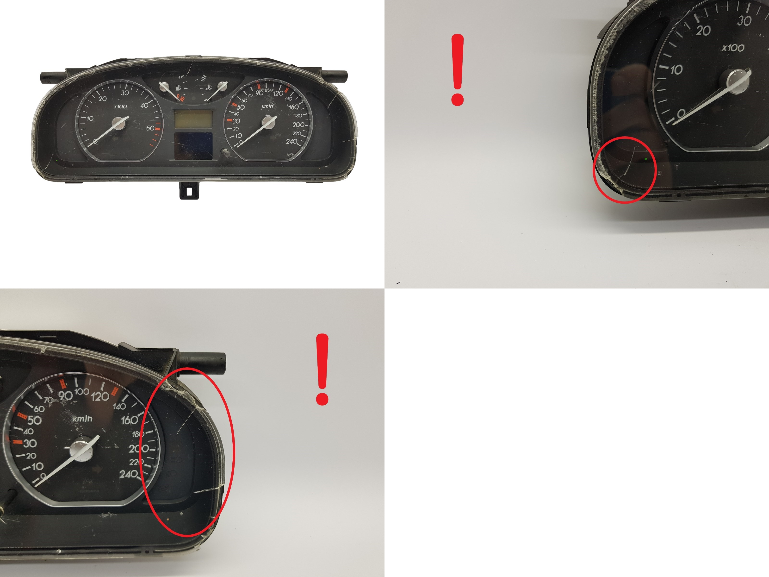 Speedometer/Instrument Cluster Renault Laguna 2 8200328449 3698 main product photo