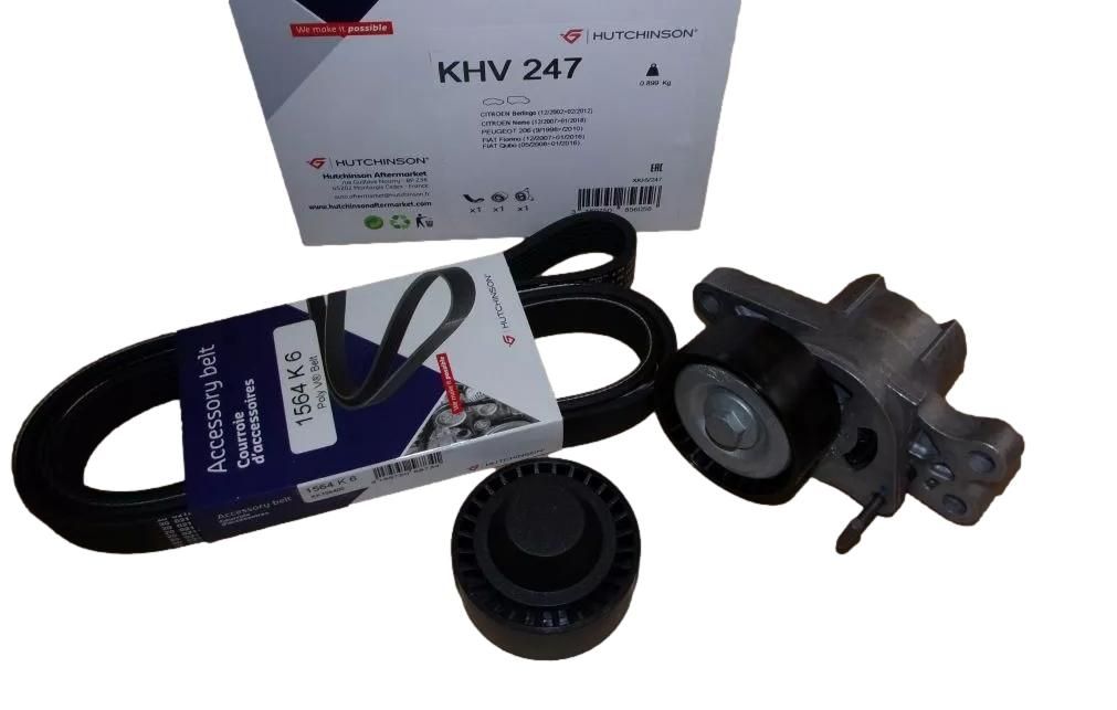Drive Belt Tensioner For Citroen Peugeot KHV247 1611282080 Hutchinson main product photo