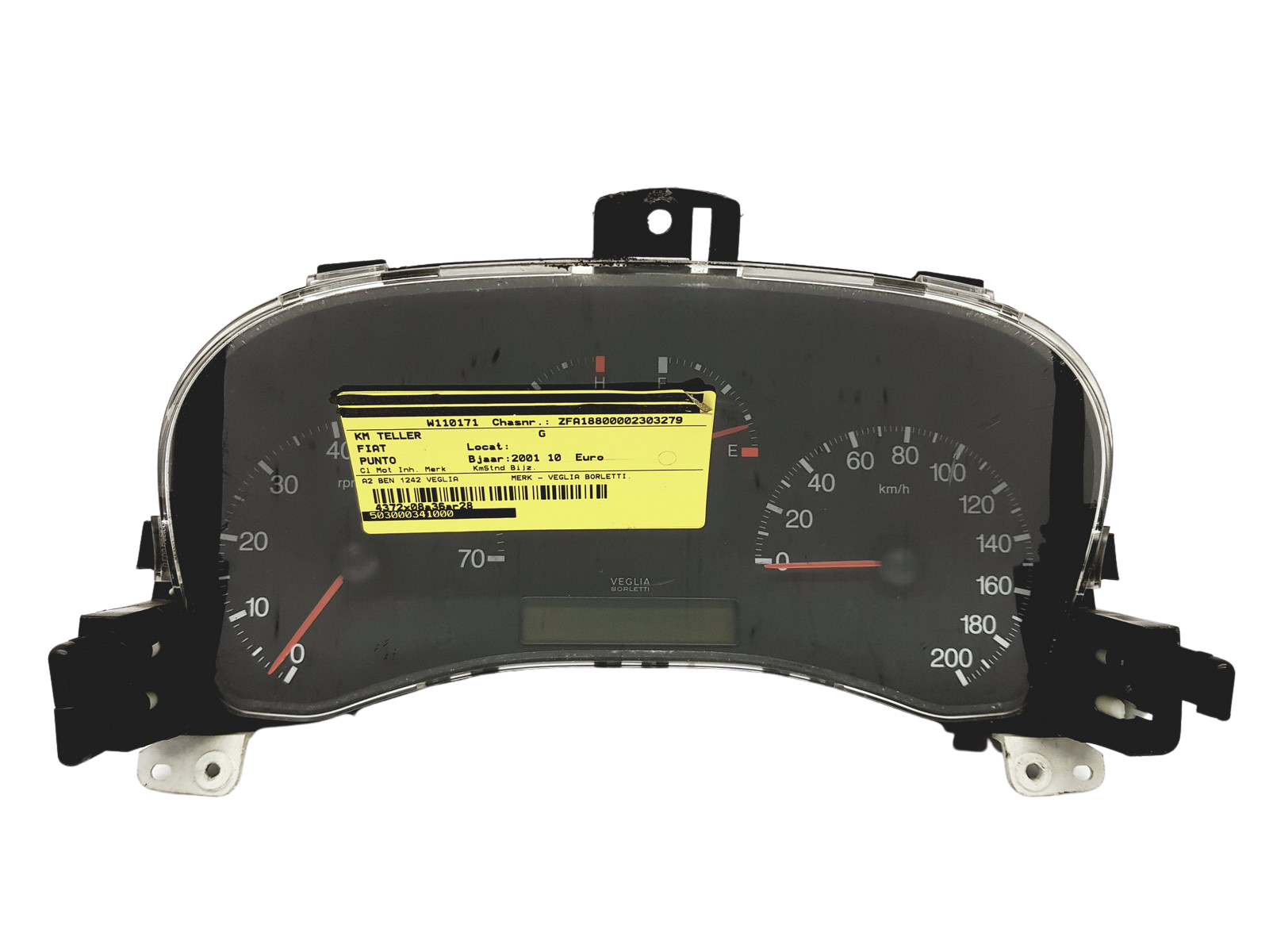 Speedometer/Instrument Cluster Fiat Punto 46812961 503000341000 30308 main product photo