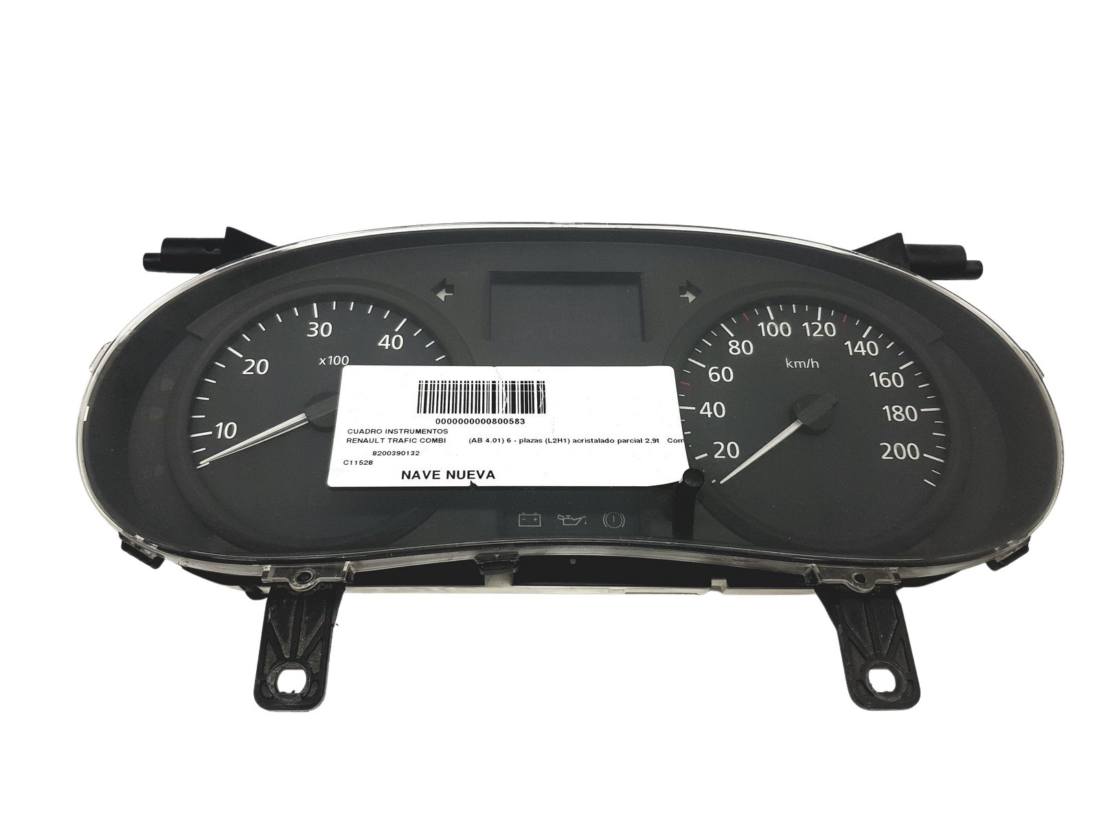 Speedometer/Instrument Cluster Renault Trafic 2 8200390132 58698 main product photo