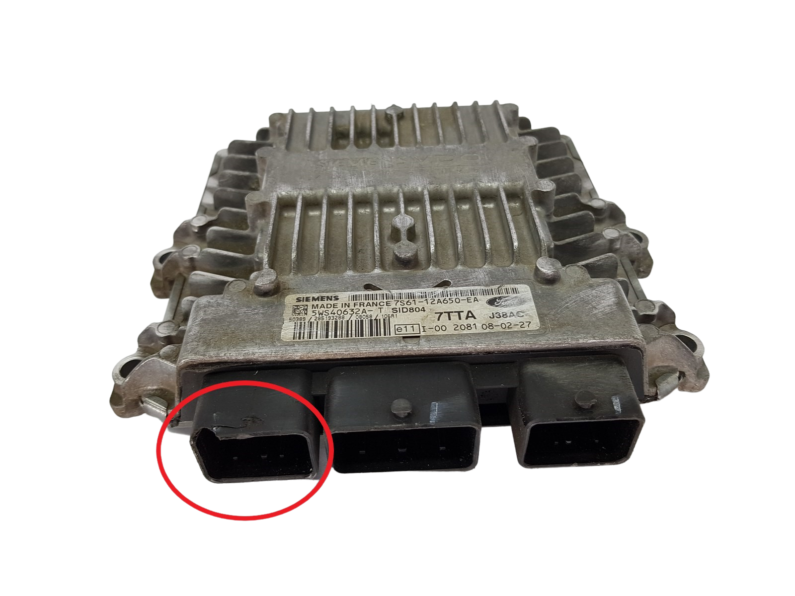 Control Unit 7S61-12A650-EA 5WS40632A-T SID 804 7TTA Ford Siemens 18528 main product photo