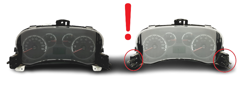 Speedometer/Instrument Cluster Fiat Panda 51871016 503005310800 58230 main product photo