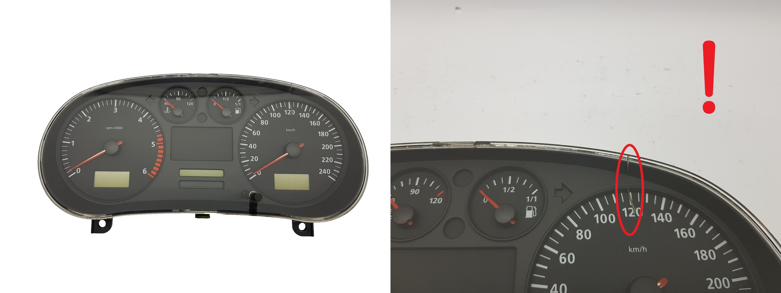 Speedometer/Instrument Cluster Seat Toledo Leon 1M0920801B 2590 main product photo