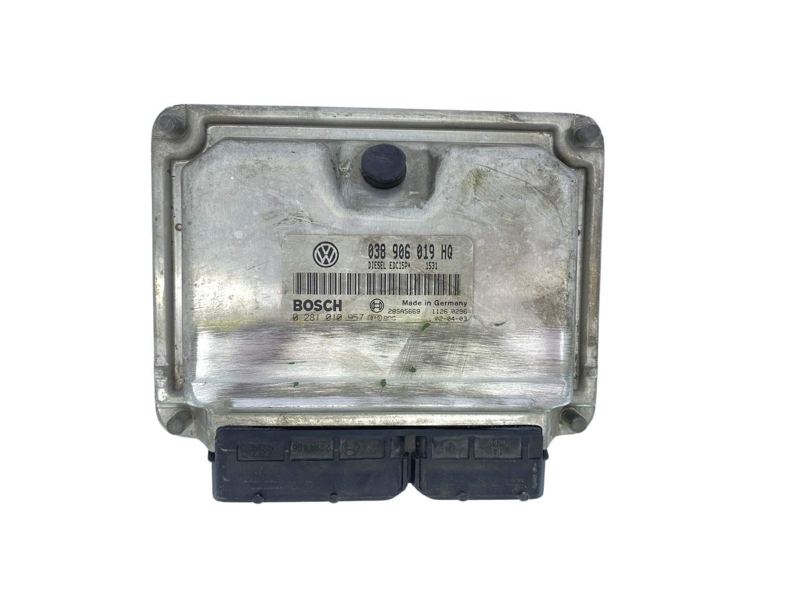 Control Unit 038906019HQ 0281010957 VW Seat Bosch 62793 main product photo
