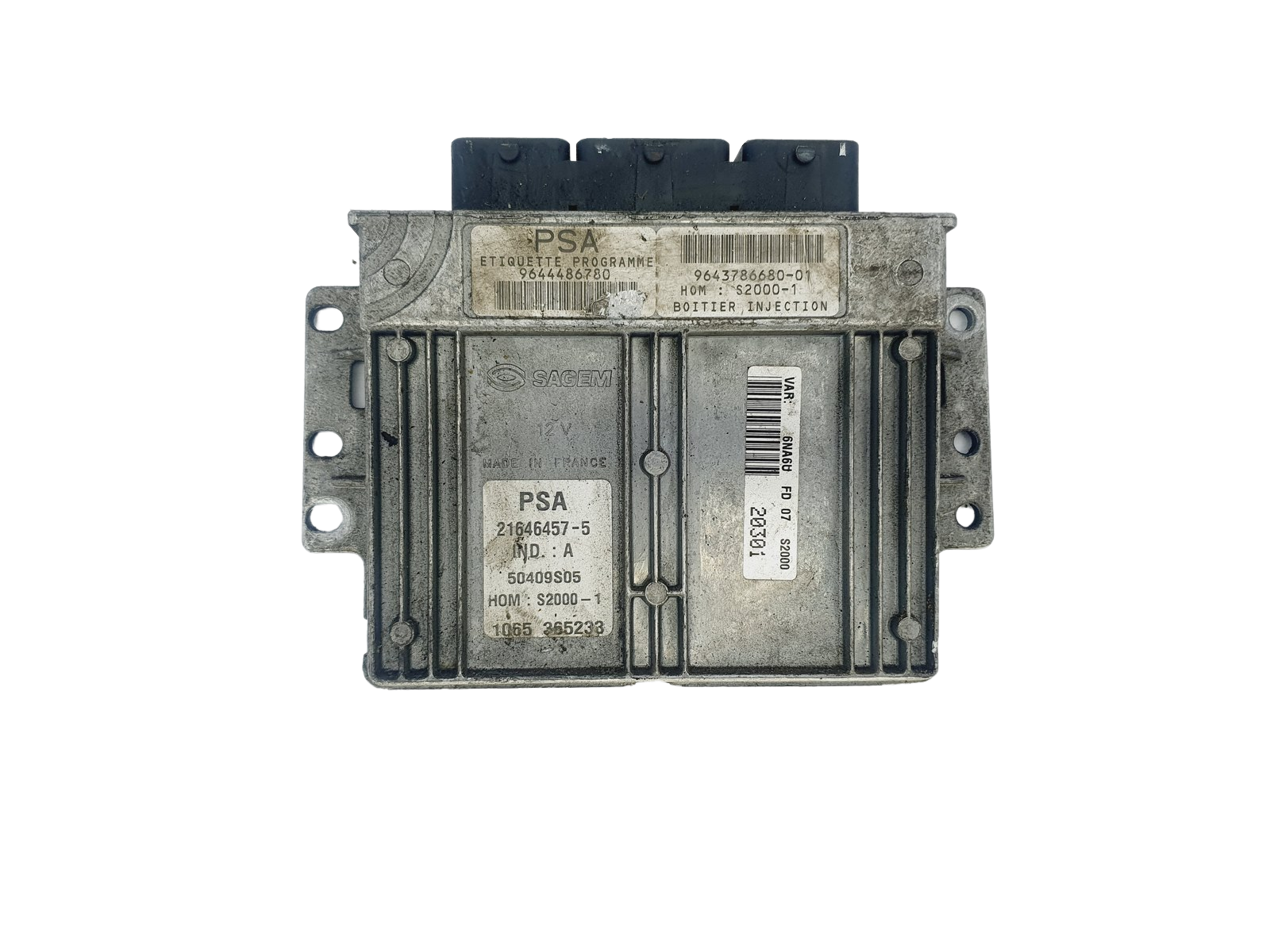 Control Unit 9644486780 9643786680-01 21646457-5 PSA Sagem 46891 main product photo