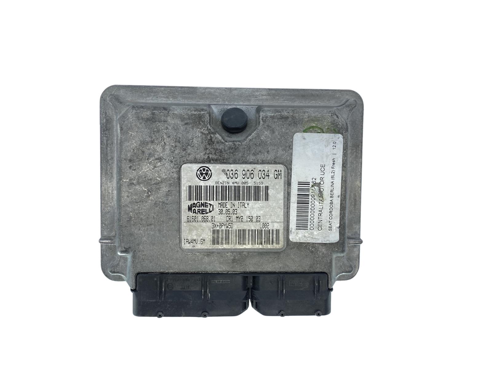 Control Unit 036906034GM 61601.068.01 IAW4MV.GM VW Magneti Marelli 63038 main product photo