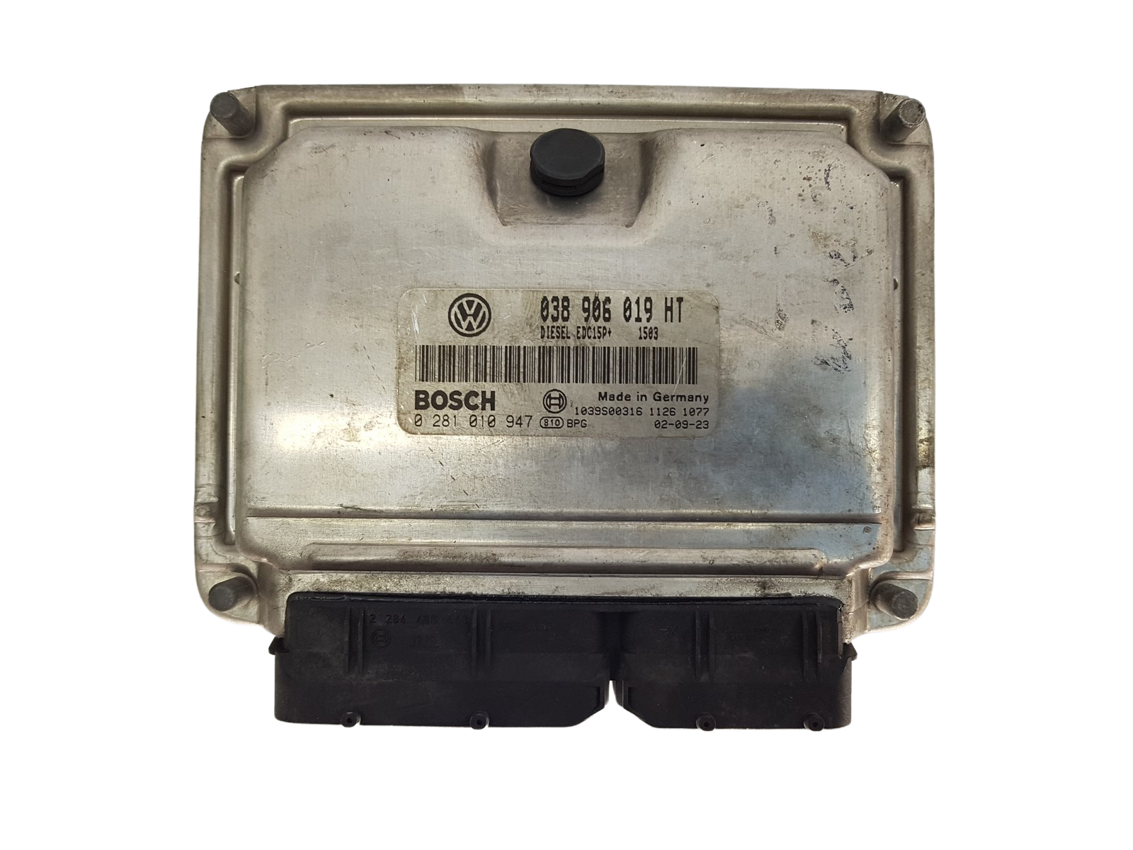 Control Unit 038906019HT 0281010947 VW Skoda Seat Bosch 3572 main product photo