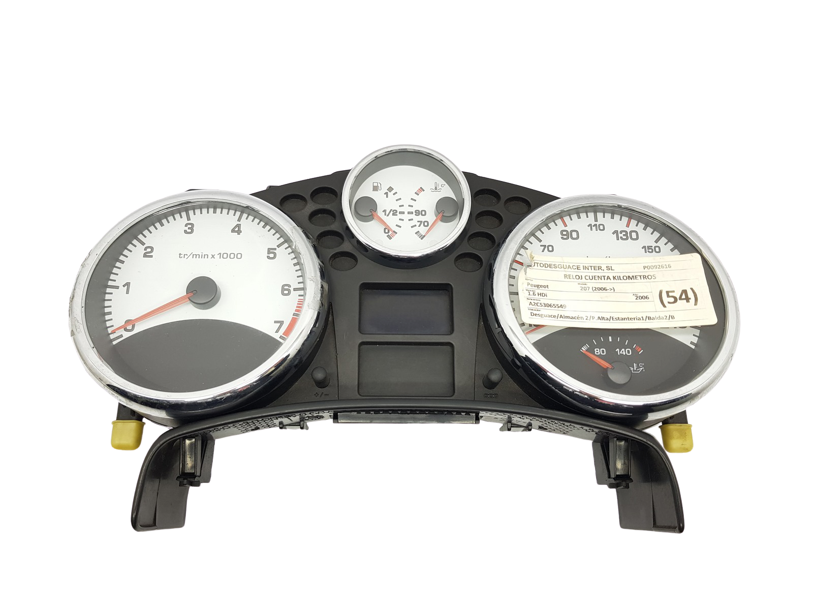 Speedometer/Instrument Cluster Peugeot 207 A2C53065549 26973 main product photo