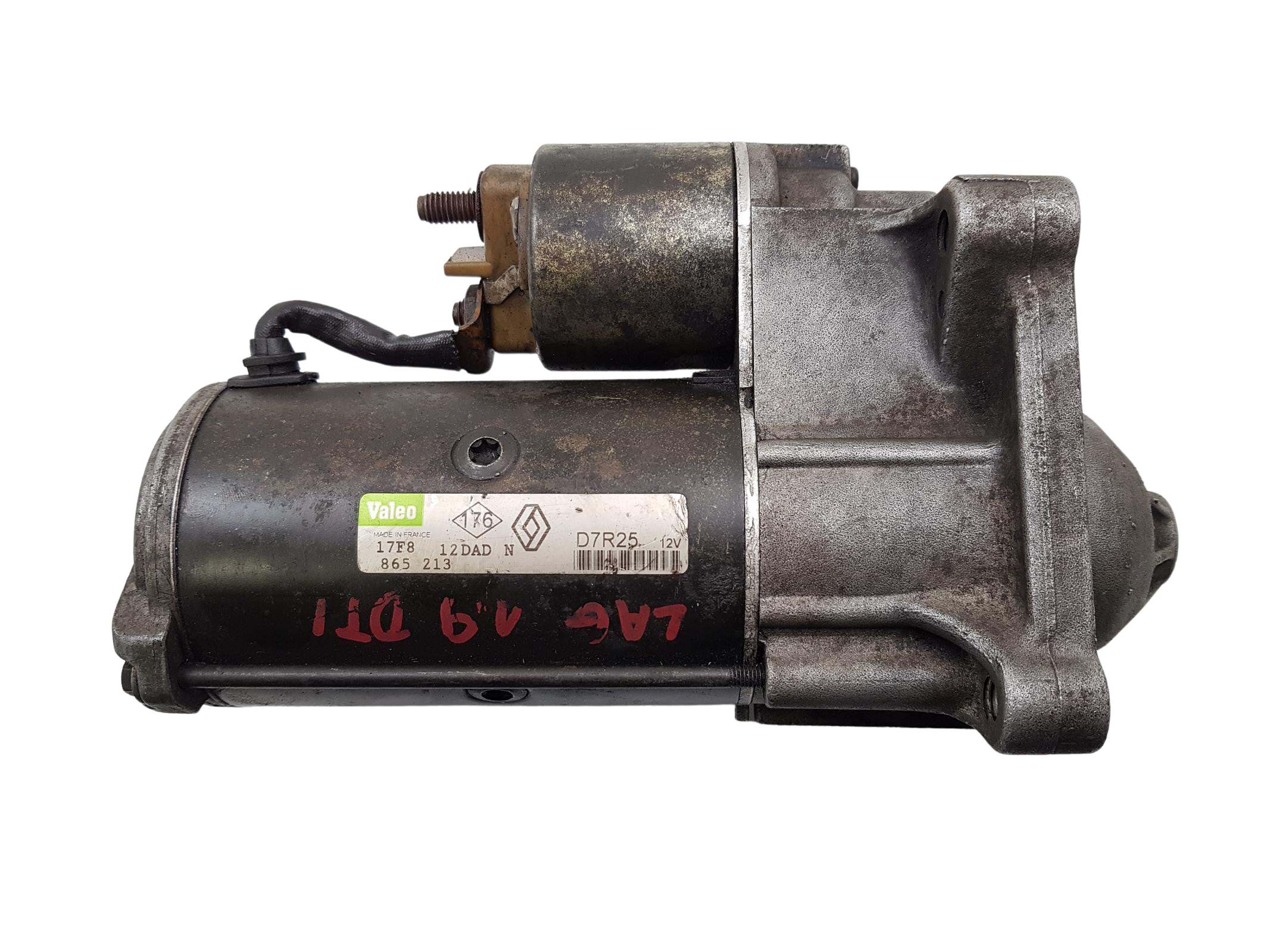 Engine Starter Renault 7700865213 D7R25 1.9 Valeo 1258 main product photo