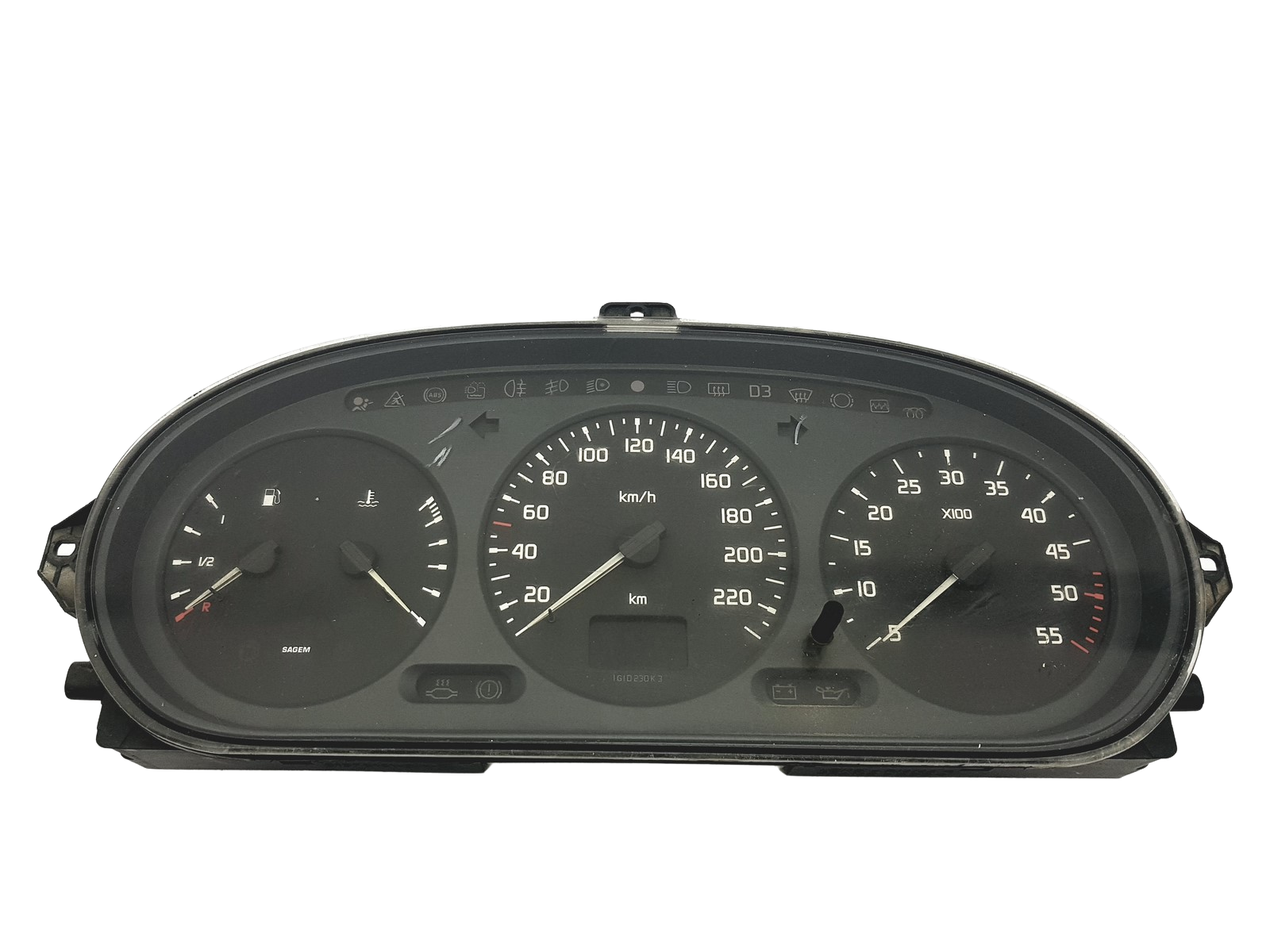 Speedometer/Instrument Cluster Megane Scenic 21578161-2 21612792-4 54678 main product photo