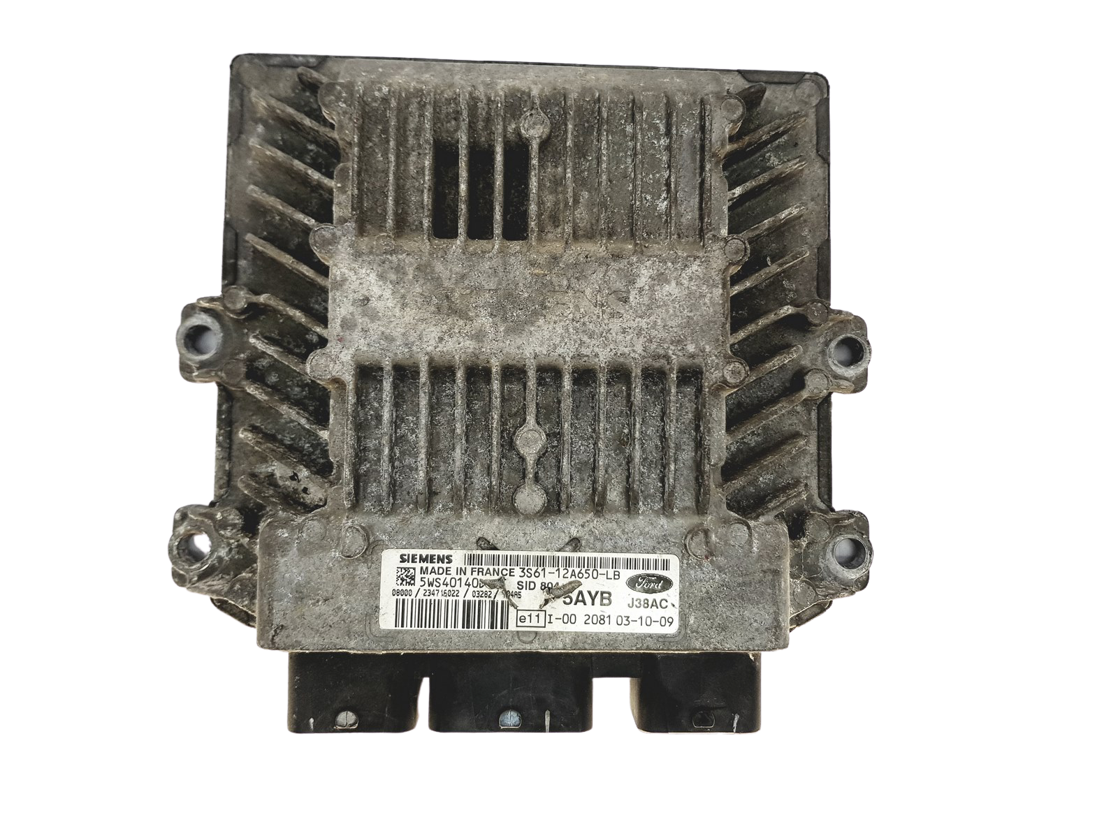 Control Unit 3S61-12A650-LB 5WS40140D-T SID 804 Ford Siemens 27106 main product photo