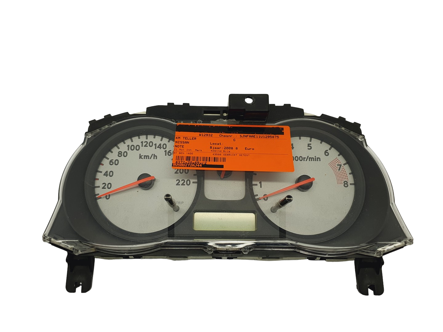 Speedometer/Instrument Cluster Nissan Note 9U50D 61023 main product photo