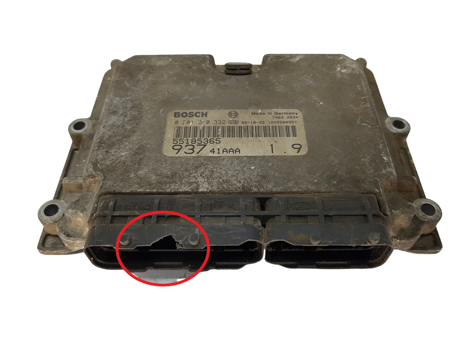 Control Unit 55185365 0281010332 41AAA Alfa Romeo Bosch 14402 main product photo