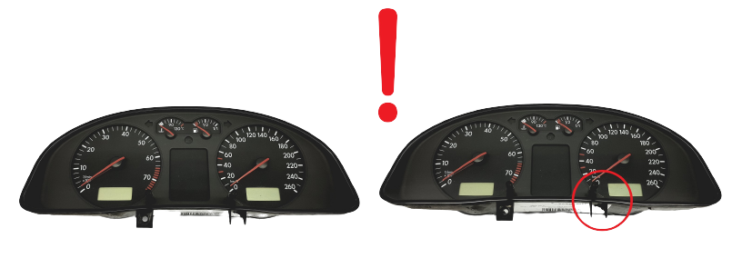 Speedometer/Instrument Cluster VW Passat 3B 3B1919860 110008919020 58355 main product photo