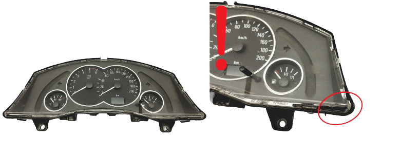 Speedometer/Instrument Cluster Opel Meriva 13173381XT 110080162026 47767 main product photo