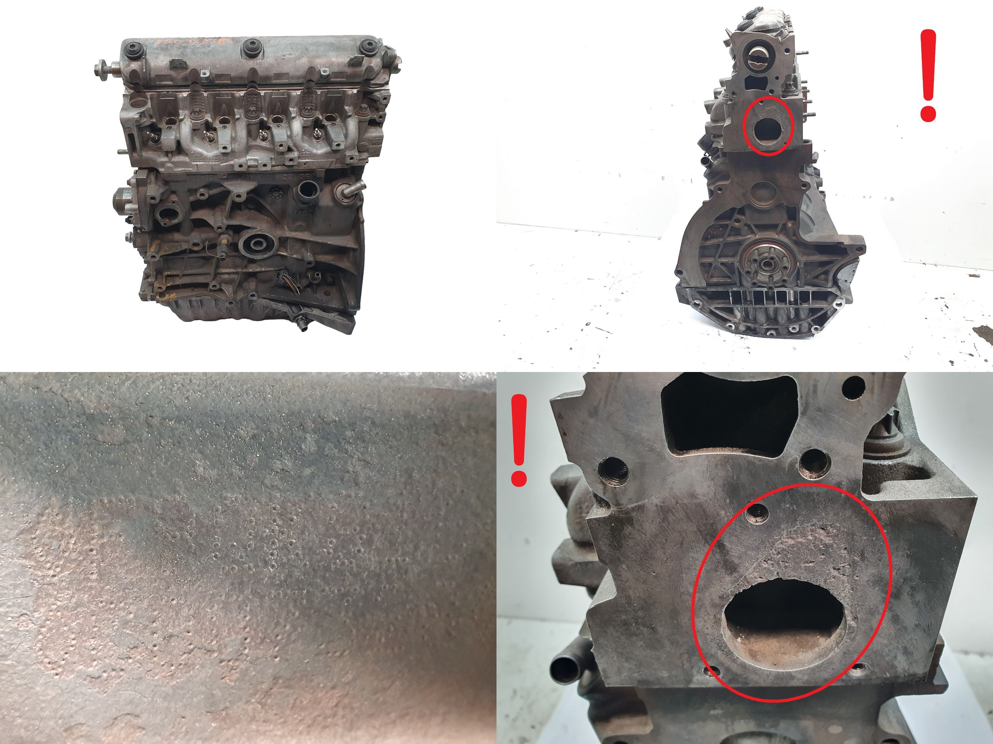 Engine F9QK816 F9Q816 1.9 dci Renault Scenic 2 7701478309 S32 main product photo