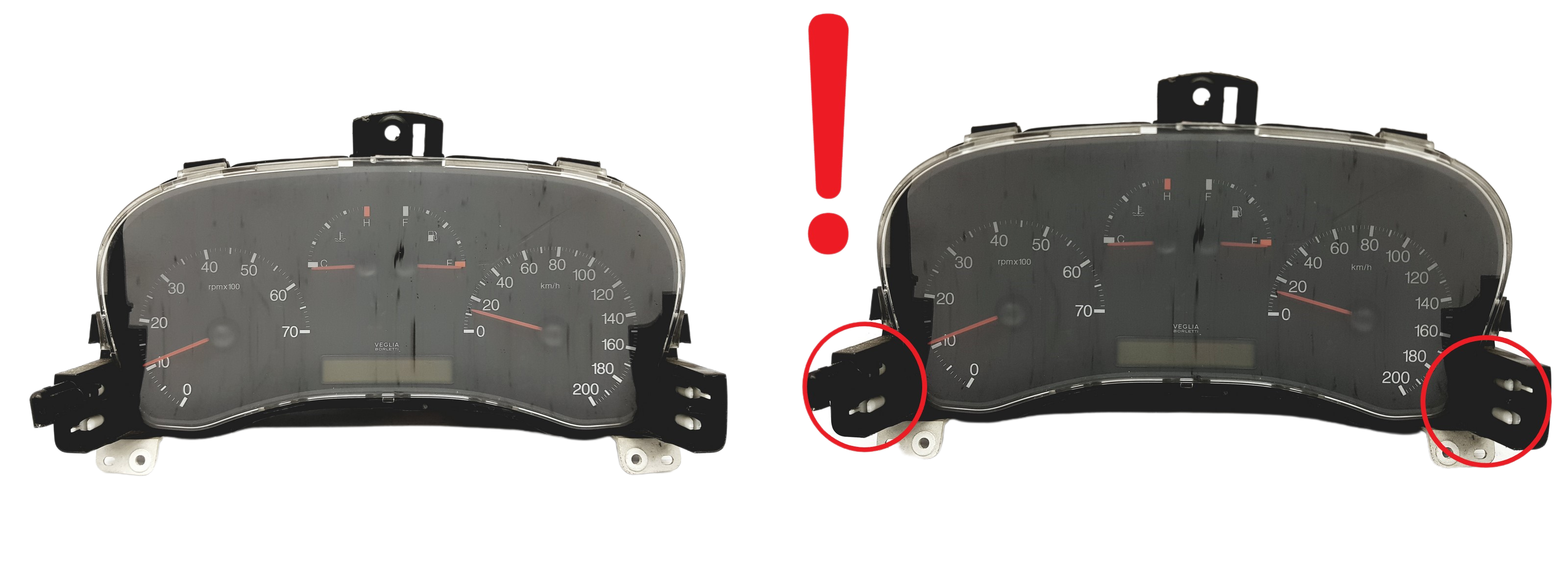 Speedometer/Instrument Cluster Fiat Punto 46812961 503000341000 59420 main product photo
