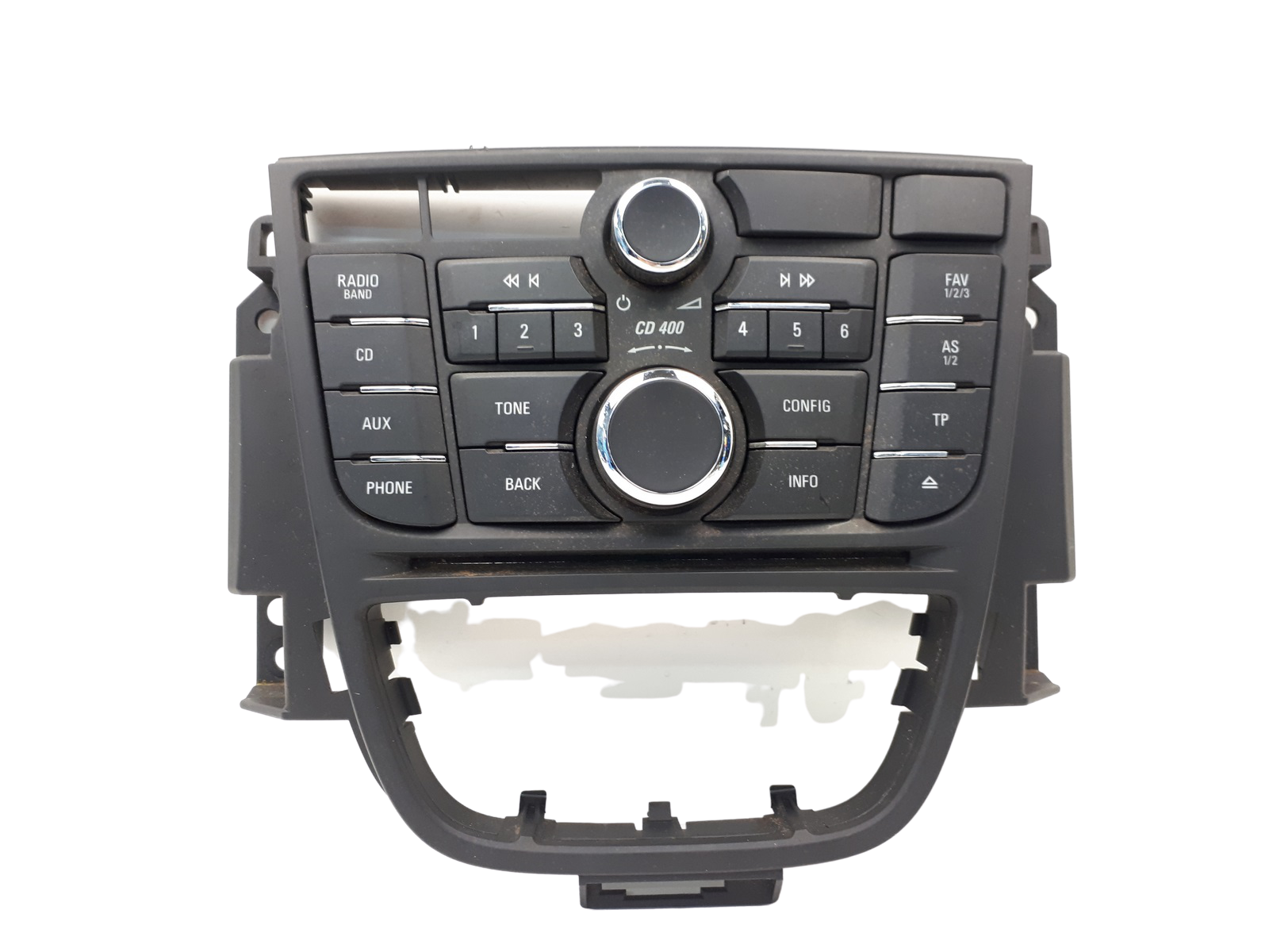 Control panel CD400 Opel Astra J 13360091 28299889 Delphi 1403 main product photo