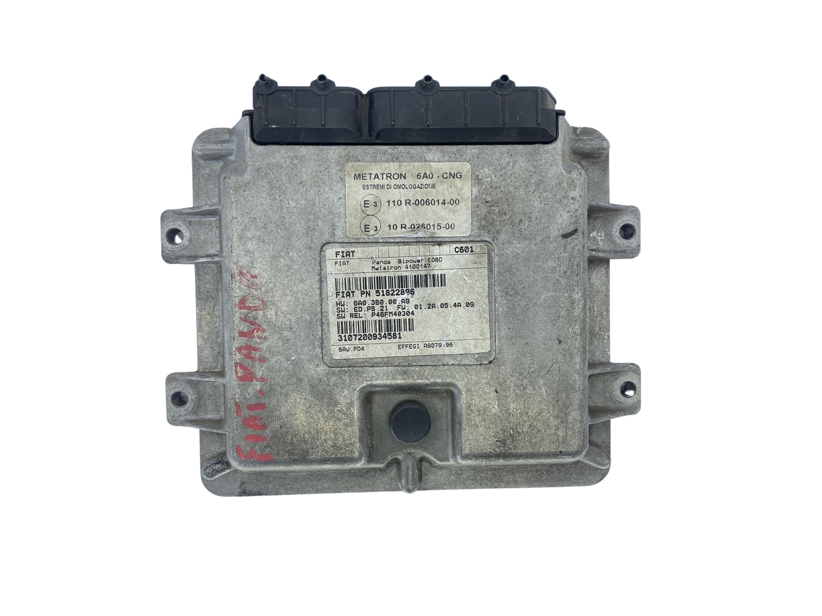 Control Unit 51822896 4100147 6A0.3B0.00.A9 Fiat Metatron 54591 main product photo