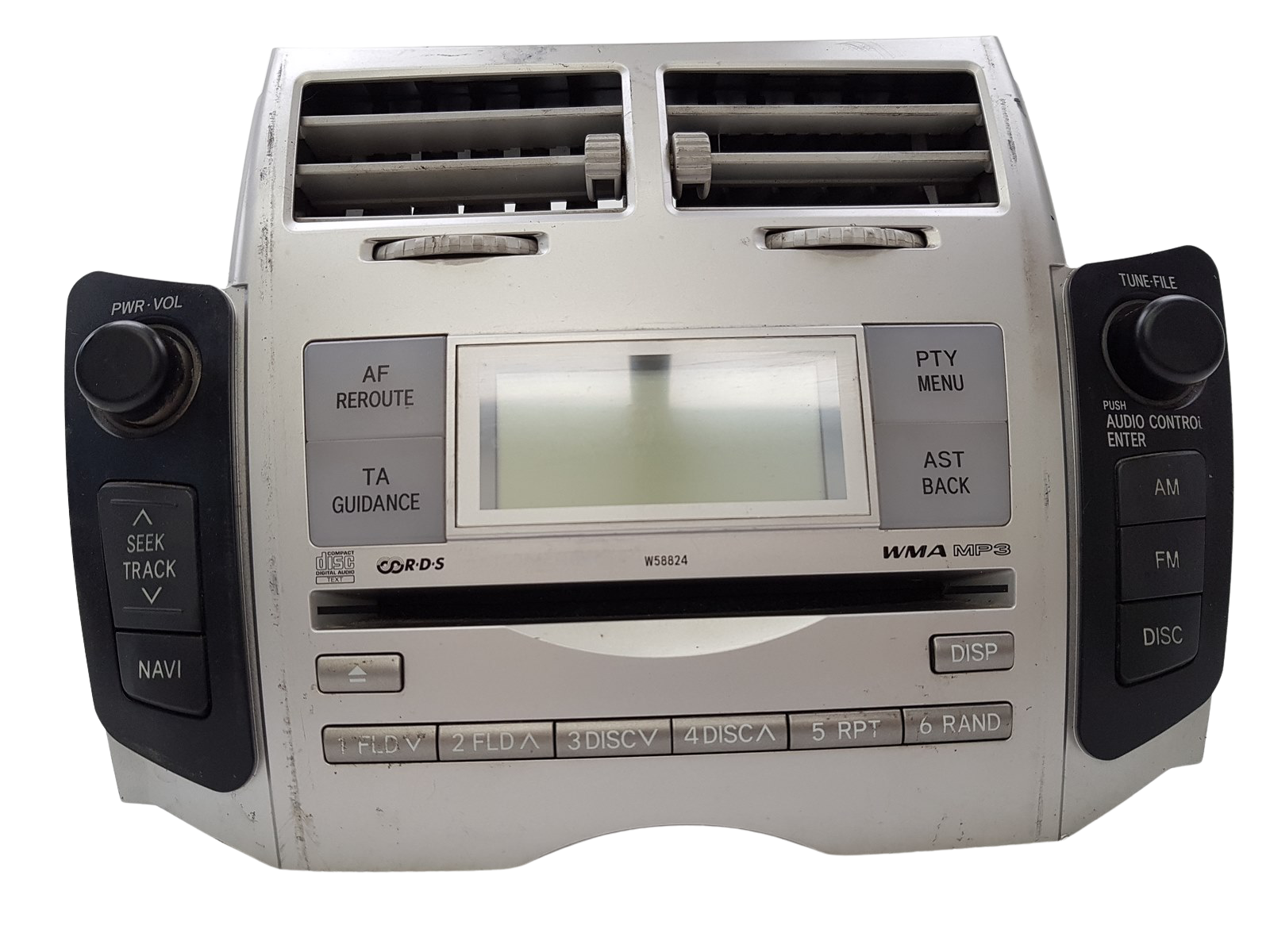Radio CD Player Toyota Yaris 86120-0D210 CQ-TS0570LC W58824 1362 main product photo