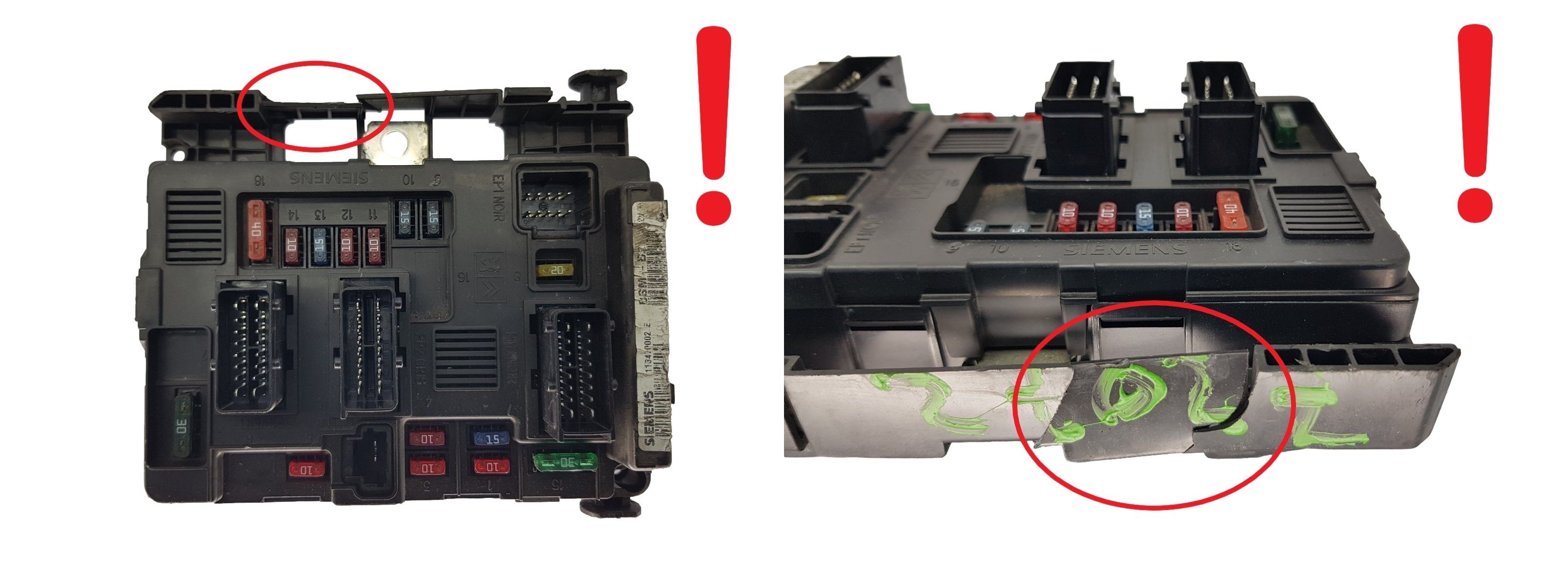 Control Unit BSM-B2 T118470002E 9643498980 PSA Siemens 2115 main product photo