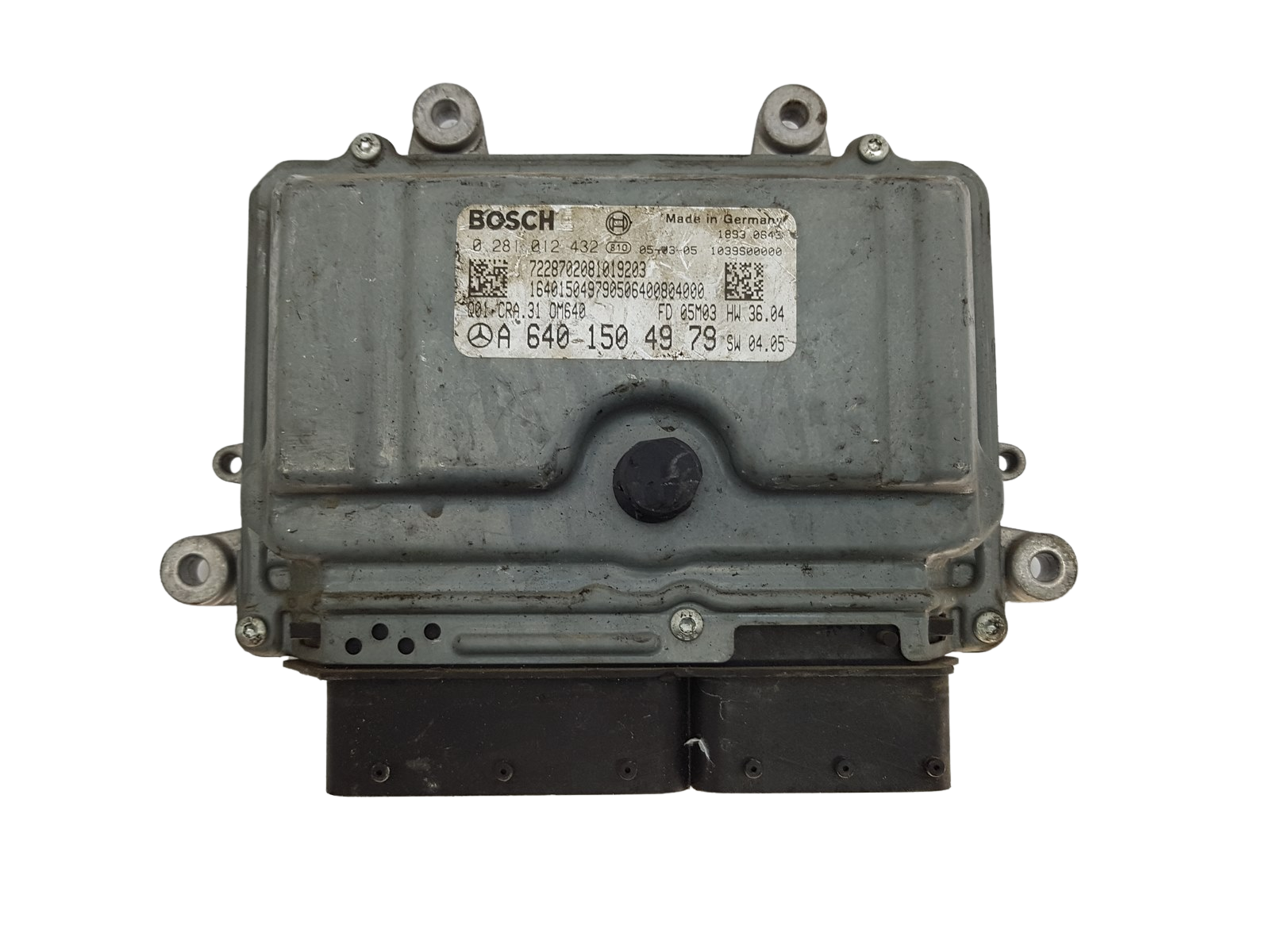 Control Unit A6401504979 0281012432 Mercedes Bosch main product photo