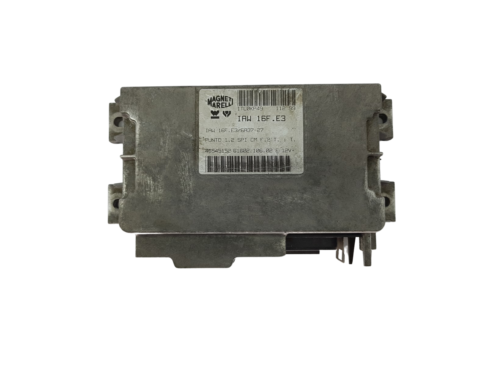 Control Unit IAW16F.E3 46545152 61602.106.02 Fiat Magneti Marelli 17958 main product photo