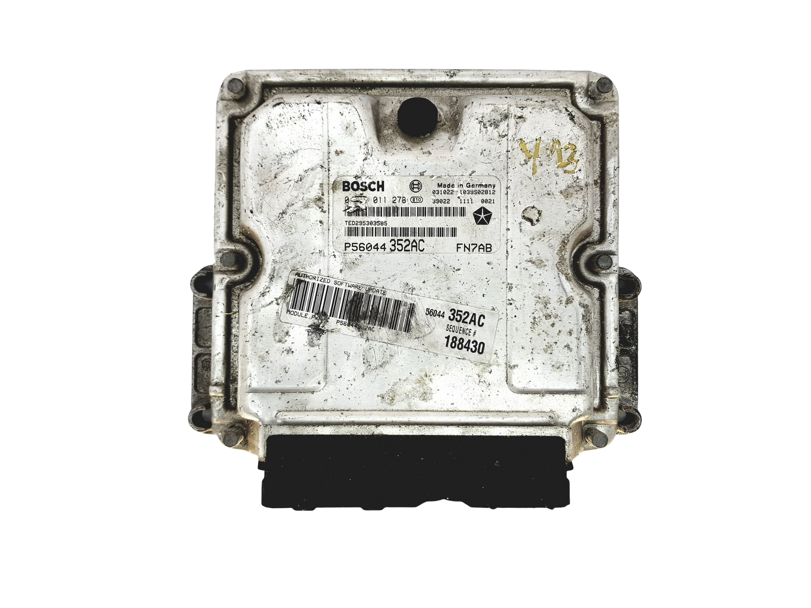 Control Unit P56044352AC 0281011278 Jeep Bosch 23498 main product photo