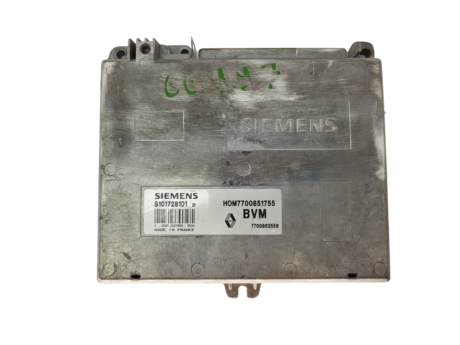 Control Unit S101728101D 7700851755 7700863556 Renault Siemens 3149 main product photo