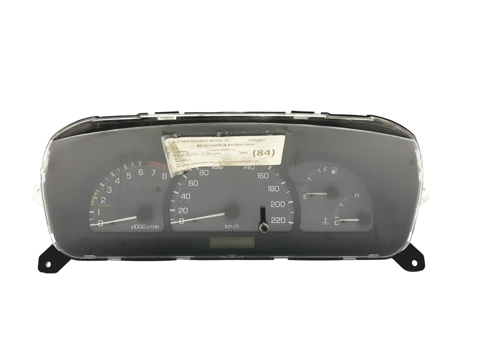 Speedometer/Instrument Cluster Daewoo Tacuma 96498321 57674 main product photo