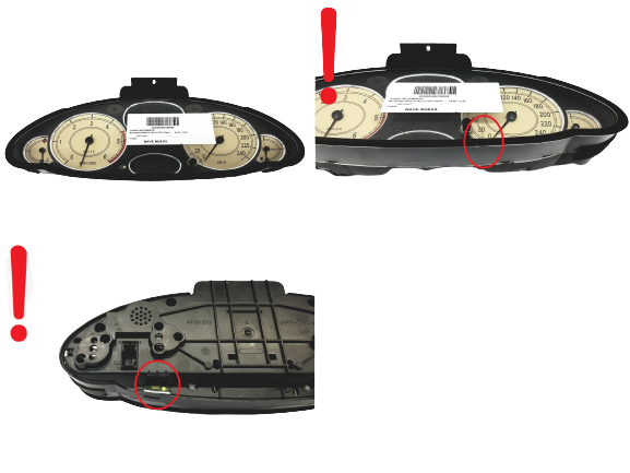 Speedometer/Instrument Cluster Rover 75 YAC110477 110008878016 VDO 56721 main product photo