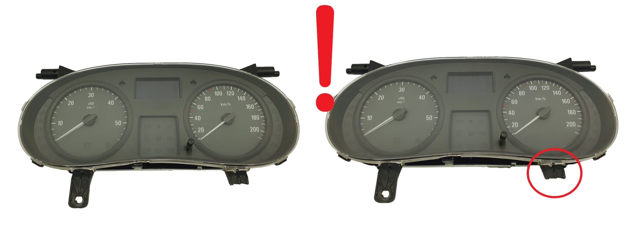 Speedometer/Instrument Cluster Trafic 2 Vivaro Primastar 8200283199 E 69556 main product photo