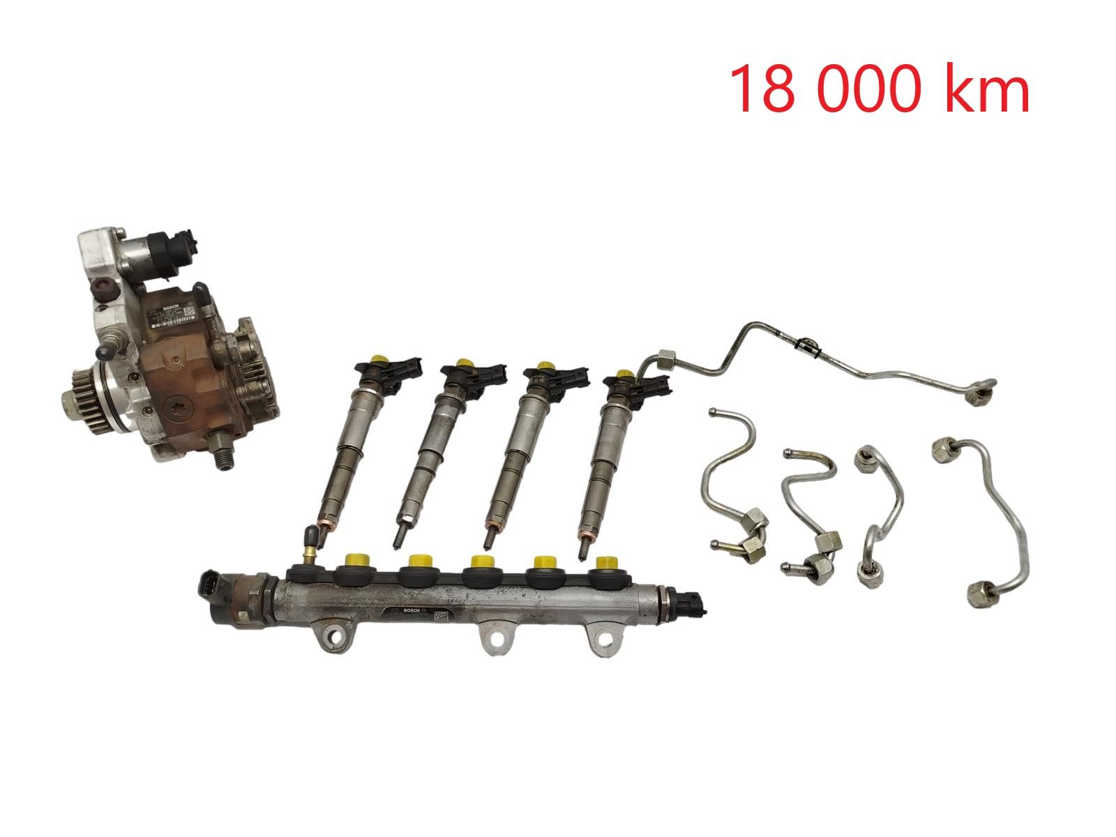Fuel pump and injectors 0445010099 0445115022 Bosch 2.0 dci Renault main product photo