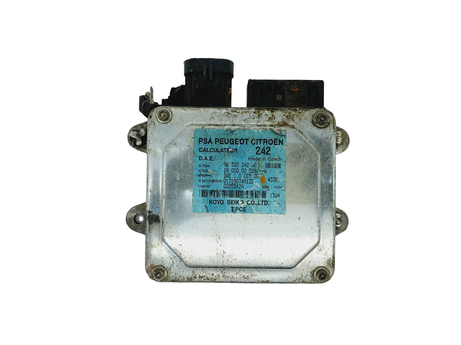 Control Unit 9652024280 6900000528 Q1T19074M1ZE PSA KOYO 36930 main product photo