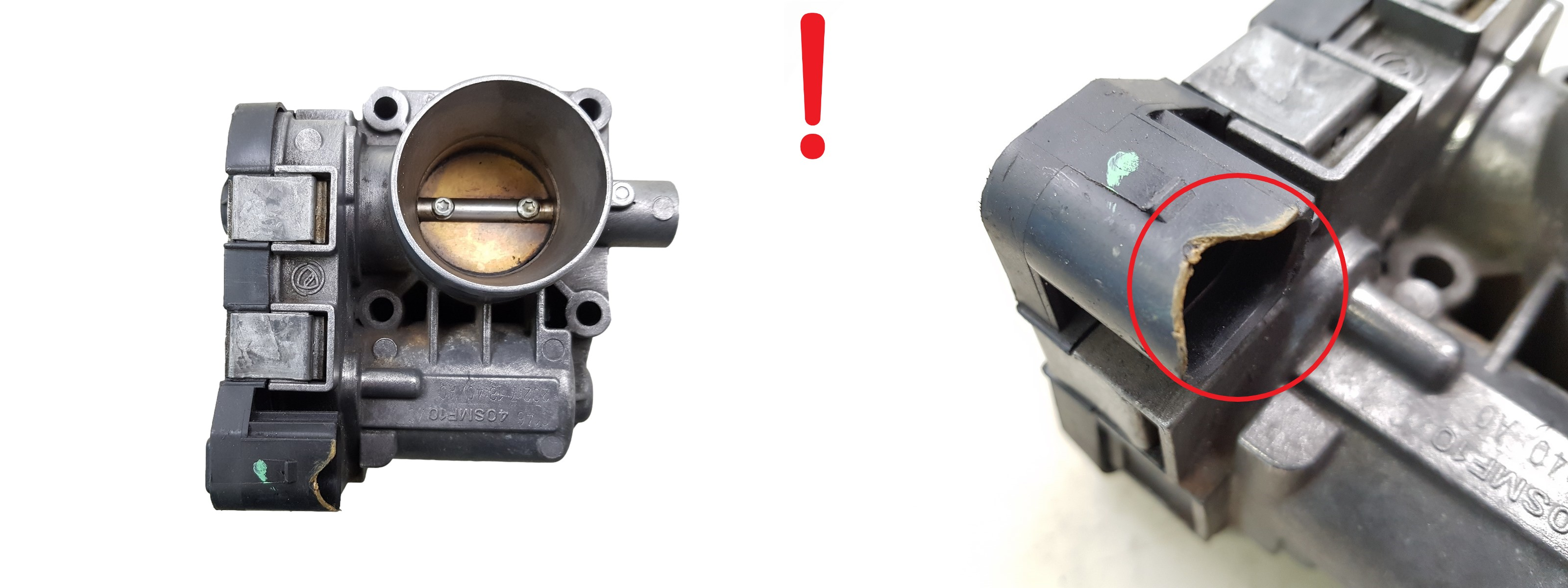 Throttle Body Valve Fiat Ford 5519278 40SMF10 Magneti 2690 main product photo