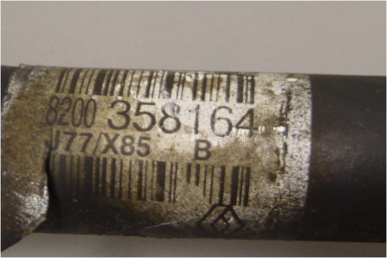 Drive Shaft Right Clio 3 1,4 1,6 16v 8200358164 main product photo