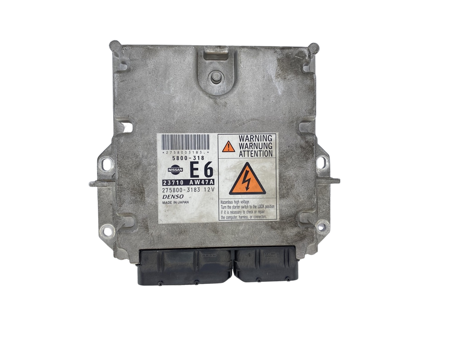 Control Unit 275800-3183 5800-318 23710AW47A Nissan Denso main product photo
