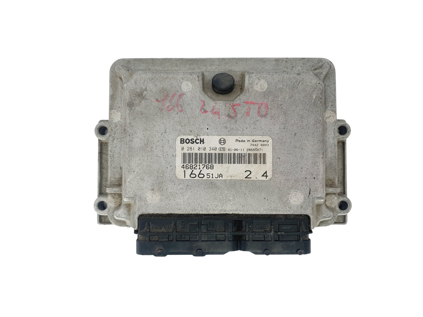 ECU Engine Control Unit 46821768 0281010340 Alfa Romeo Bosch 36085 main product photo