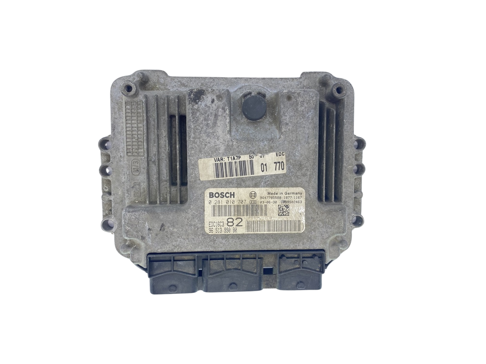 Control Unit 0281010707 9651399080 9647785580 PSA Bosch 61822 main product photo