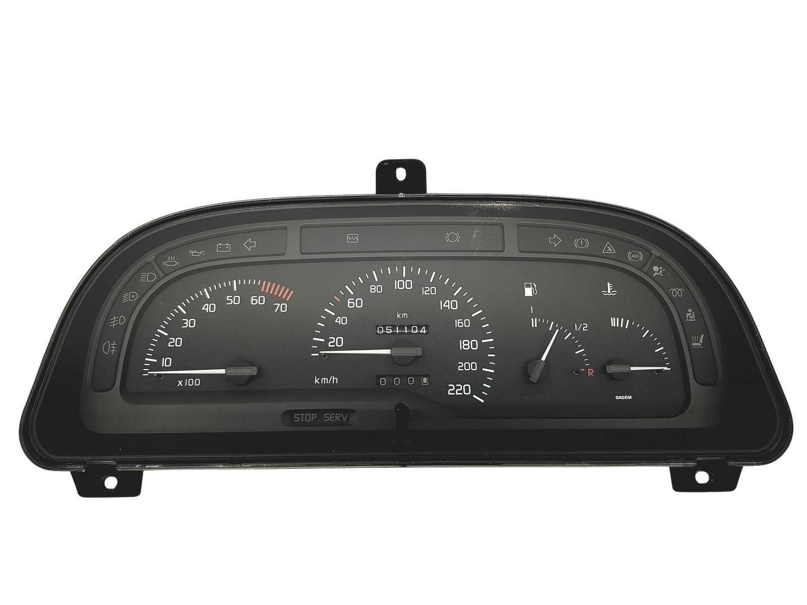 Speedometer/Instrument Cluster Renault Laguna 1 7700844747 51187 main product photo