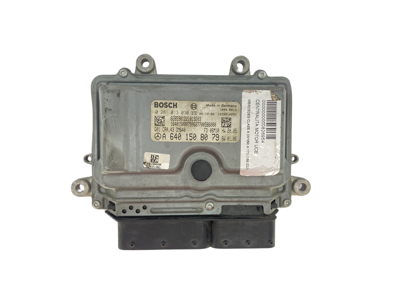 Control Unit 0281013030 A6401508079 Mercedes Bosch 60928 main product photo