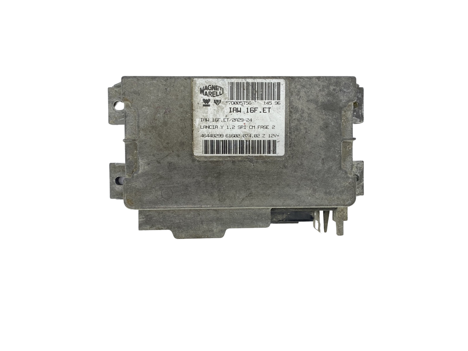 Control Unit Lancia 46448299 IAW16F.ET 61602.074.02 55191 main product photo