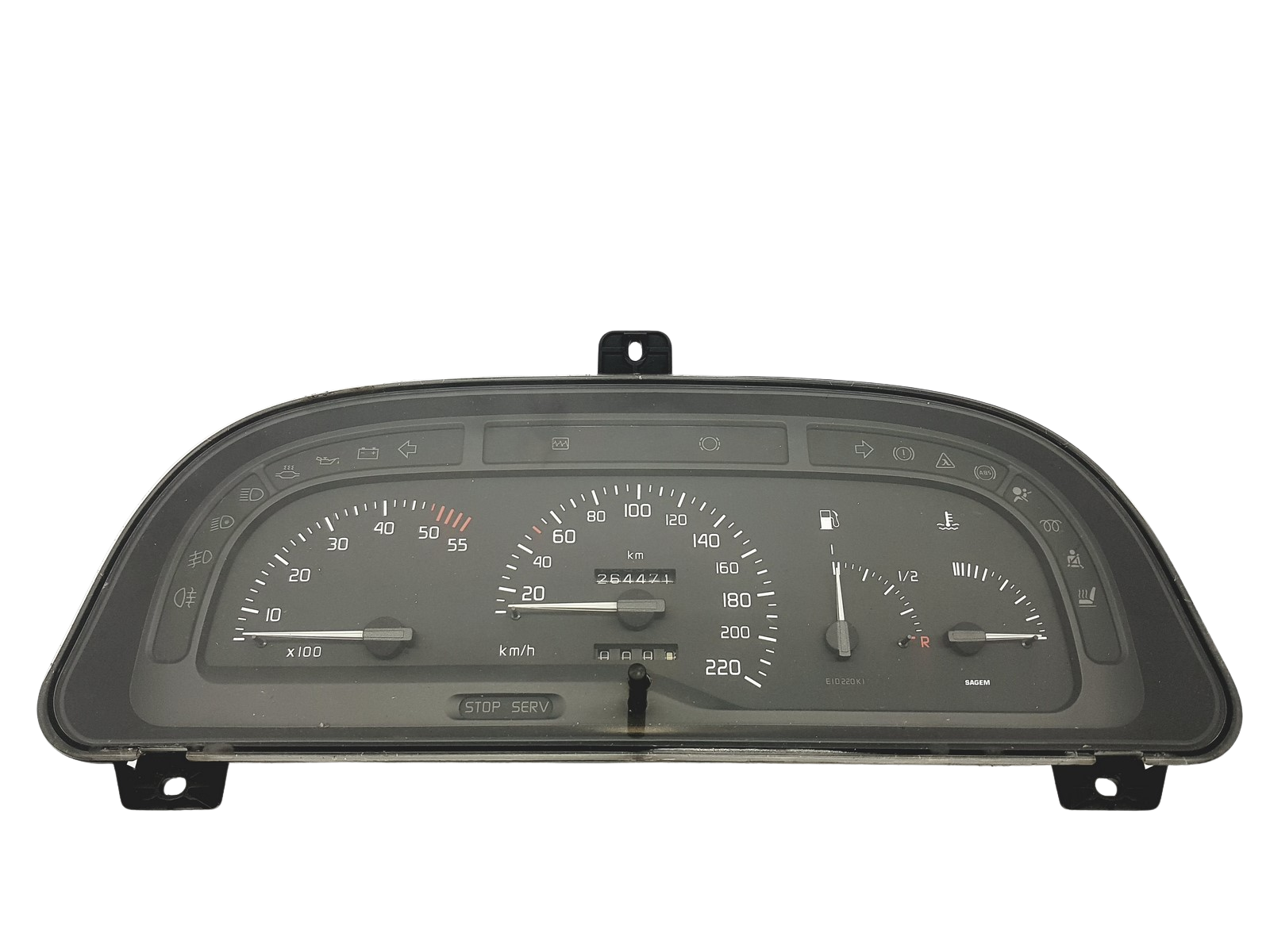 Speedometer/Instrument Cluster Renault Laguna 1 21571687-6 215716876 55054 main product photo