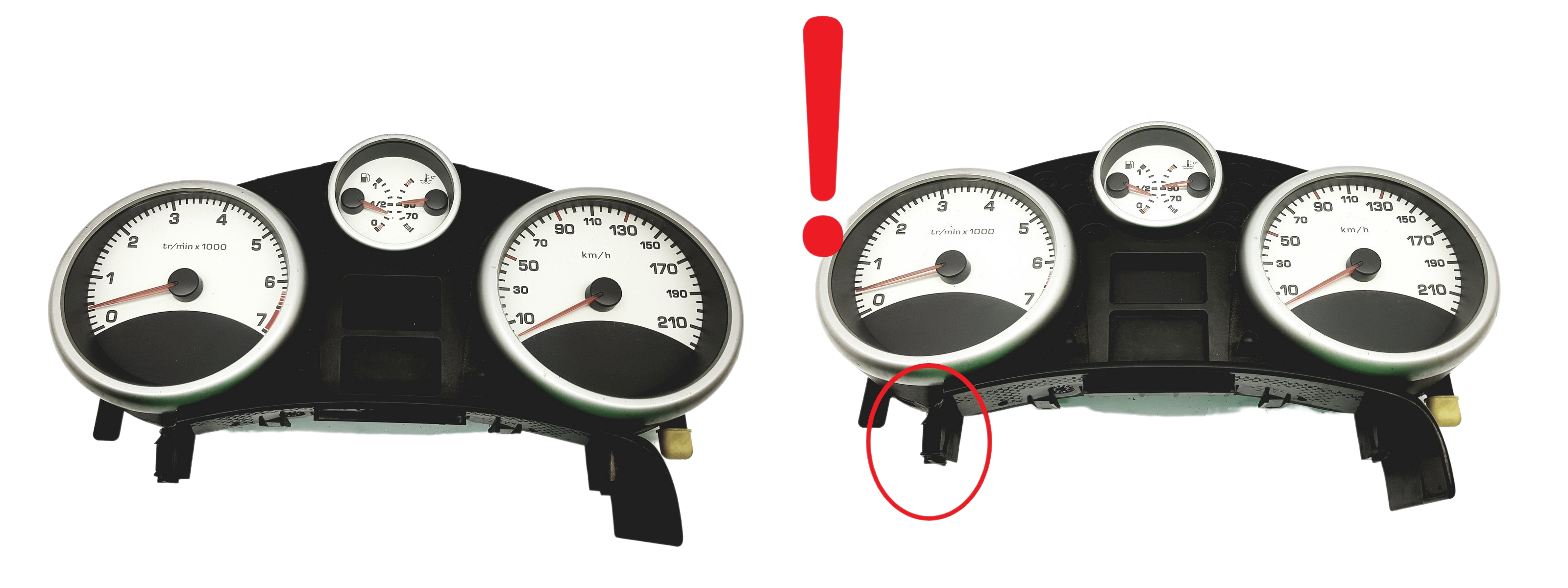 Speedometer/Instrument Cluster Peugeot 207 9662903880 A2C35190331 59141 main product photo