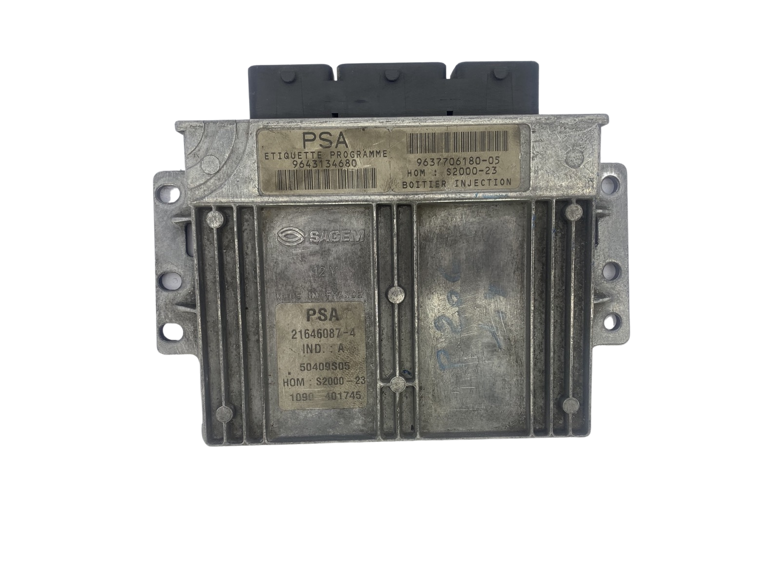 Control Unit 9643134680 9637706180-05 21646087-4 PSA Sagem 53520 main product photo