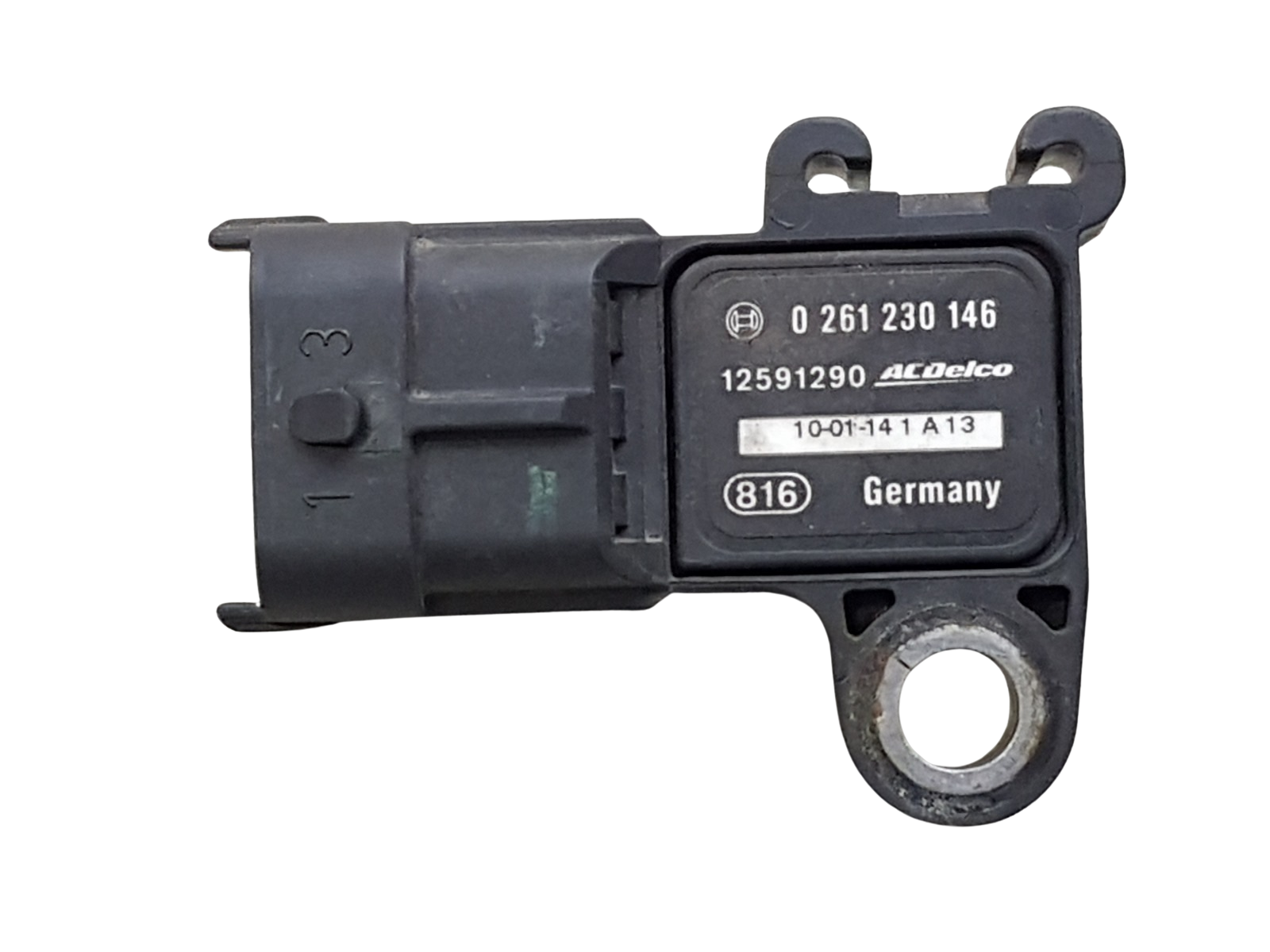MAP Manifold pressure sensor Opel 0261230146 12591290 Bosch main product photo