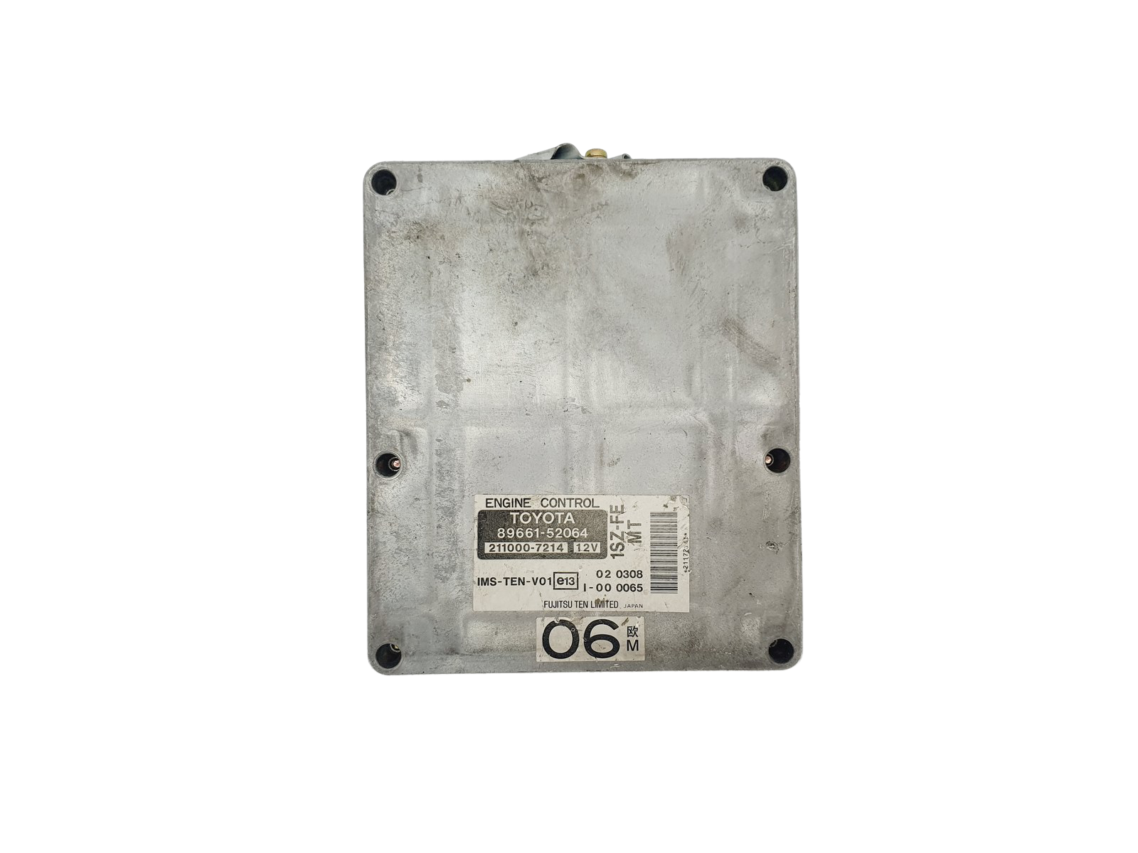 Control Unit 89661-52064 211000-7214 Toyota Fujitsu 34487 main product photo