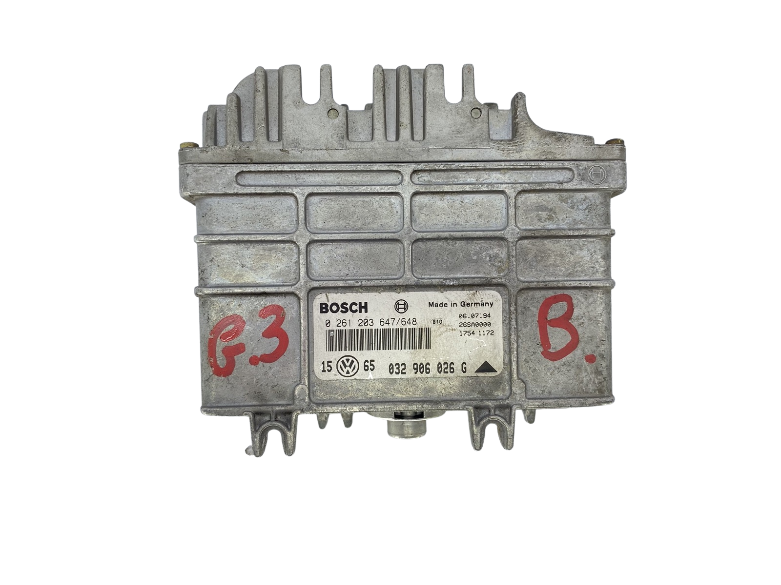 Control Unit 0261203647/648 032906026G VW Bosch 53963 main product photo