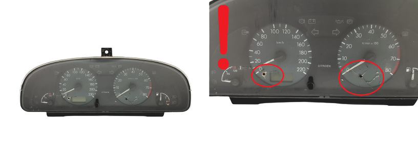 Speedometer/Instrument Cluster Citroen Xsara 21625583-0 21625582-2 48249 main product photo