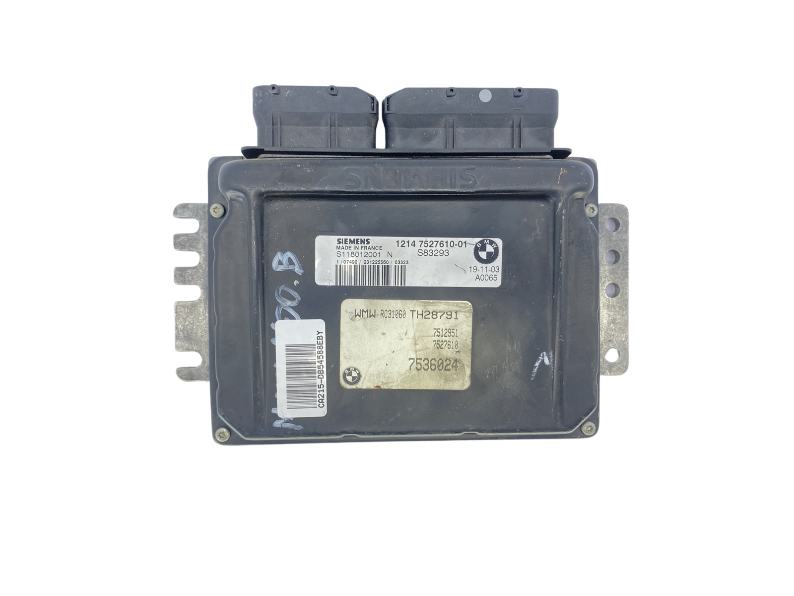 Control Unit 12147527610-01 S118012001N Mini BMW Siemens 54588 main product photo